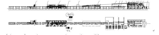 44 EPS sandwich panel roll forming machine